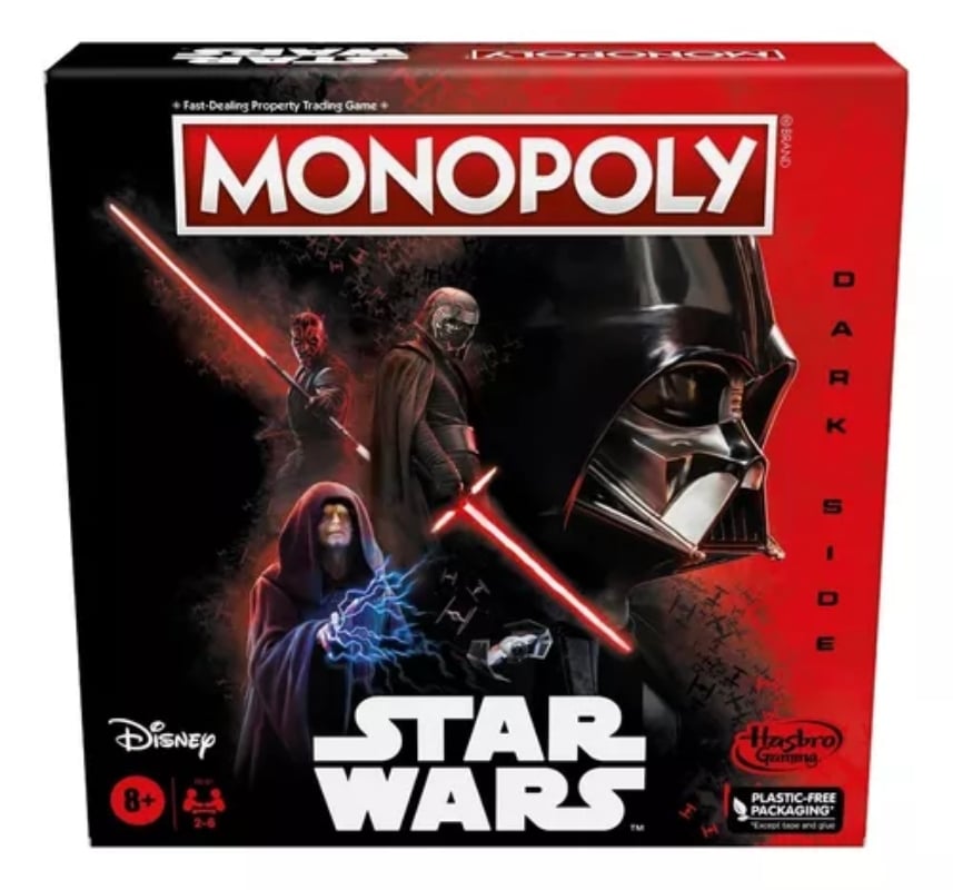 MONOPOLY EDICIÓN STAR WARS EL LADO OSCURO - 1