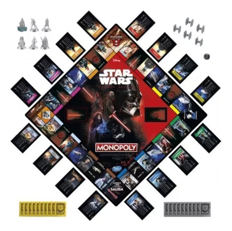 MONOPOLY EDICIÓN STAR WARS EL LADO OSCURO - 2