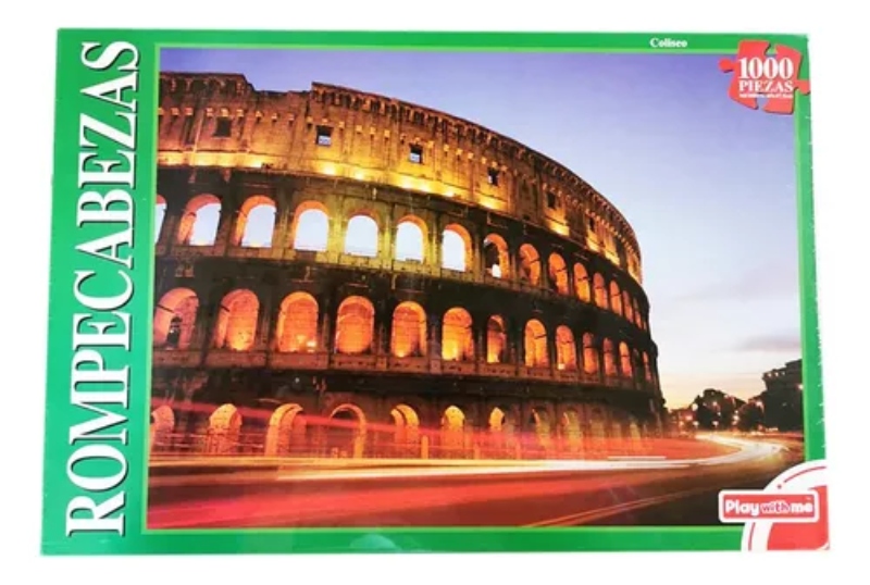 PUZZLE ROMPECABEZAS COLISEO ROMA 1000 PIEZAS 66X48CMS - 1