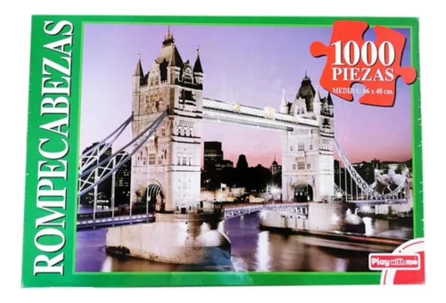 PUZZLE ROMPECABEZAS PUENTE DE LONDRES 1000 PIEZAS 66X48CMS - 1