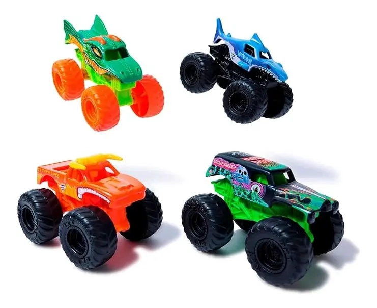 SET DE AUTOS MONSTER JAM - 4