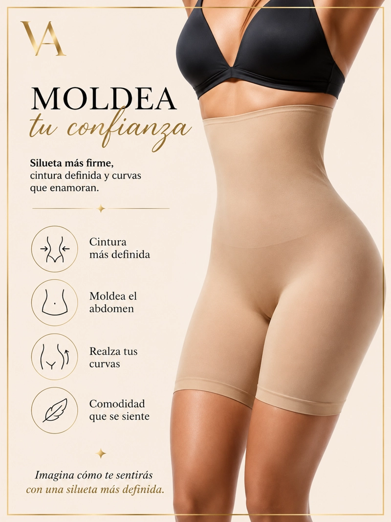 Faja Reductora Y Moldeadora De Mujer - 6
