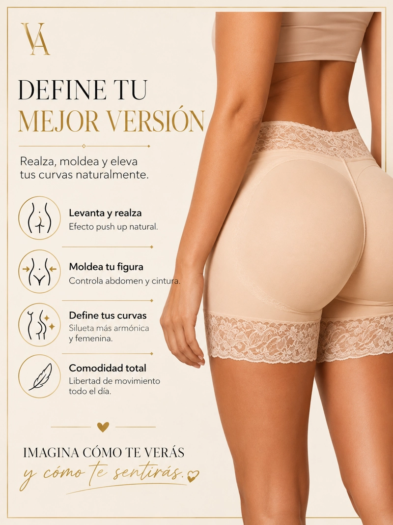 FAJA SHORT LEVANTA COLA - 4