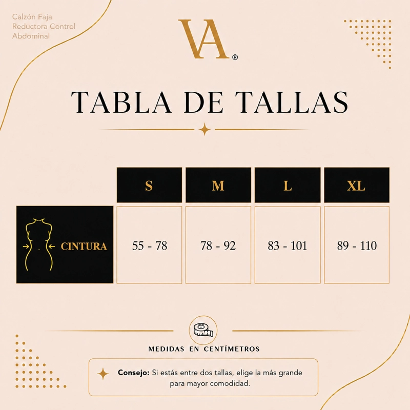 CALZÓN FAJA MUJER VICALLY FASHION REDUCTORA CONTROL ABDOMINAL - 5