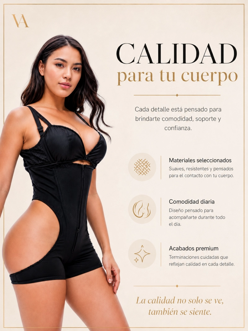 FAJA REDUCTORA LEVANTA COLA ESTILO COLOMBIANA - 6
