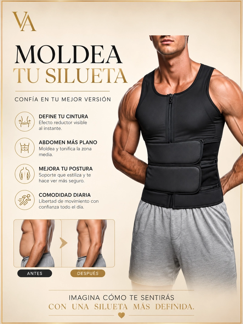 CHALECO HOMBRE VICALLY FASHION ENTRENADOR - 3