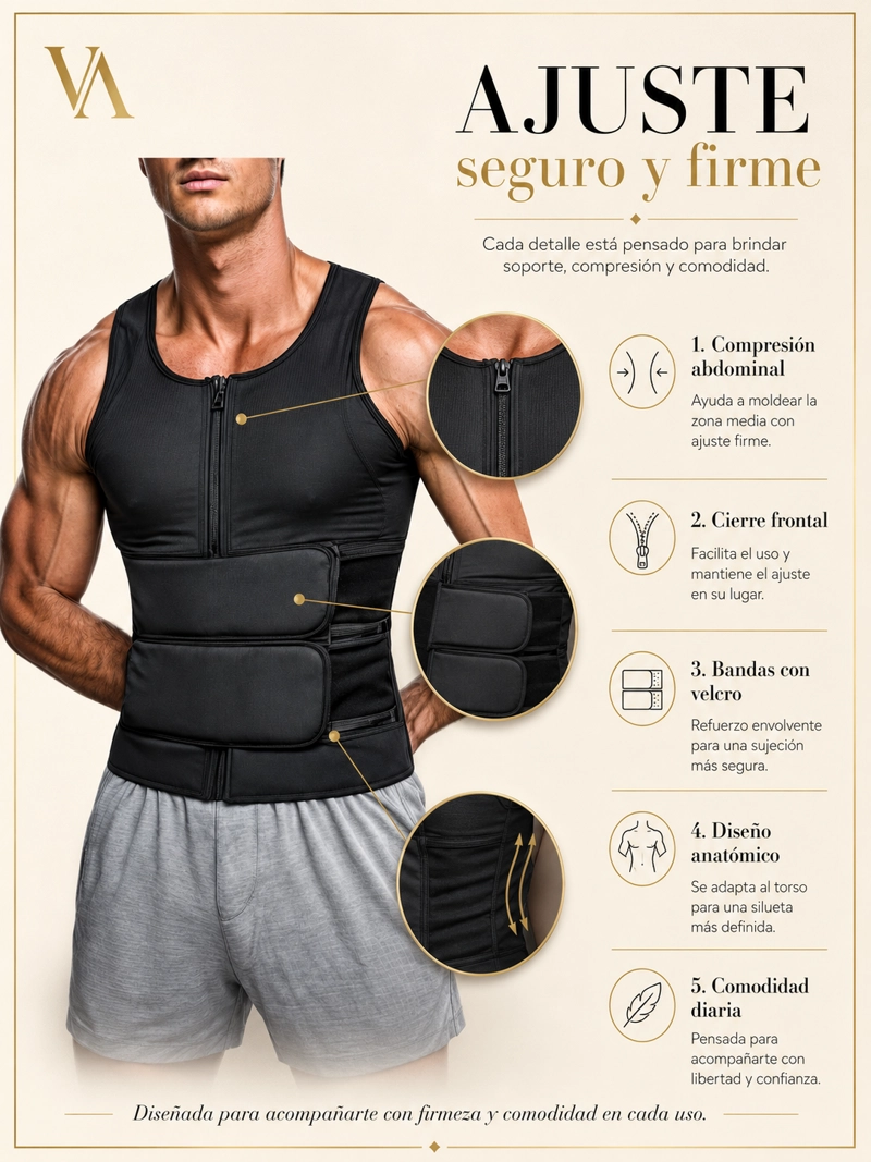 CHALECO HOMBRE VICALLY FASHION ENTRENADOR - 4
