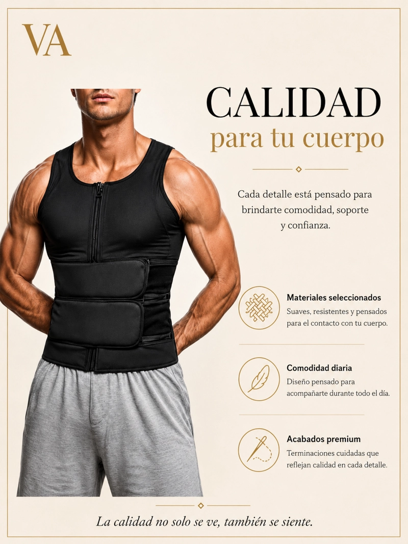 CHALECO HOMBRE VICALLY FASHION ENTRENADOR - 5