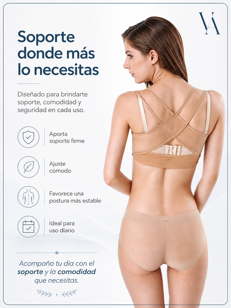 SOSTÉN VICALLY FASHION SUJETADOR CORRECTOR ESPALDA - 6