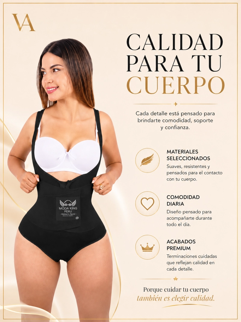 FAJA BODY MUJER REDUCTOR MODA KING - 10