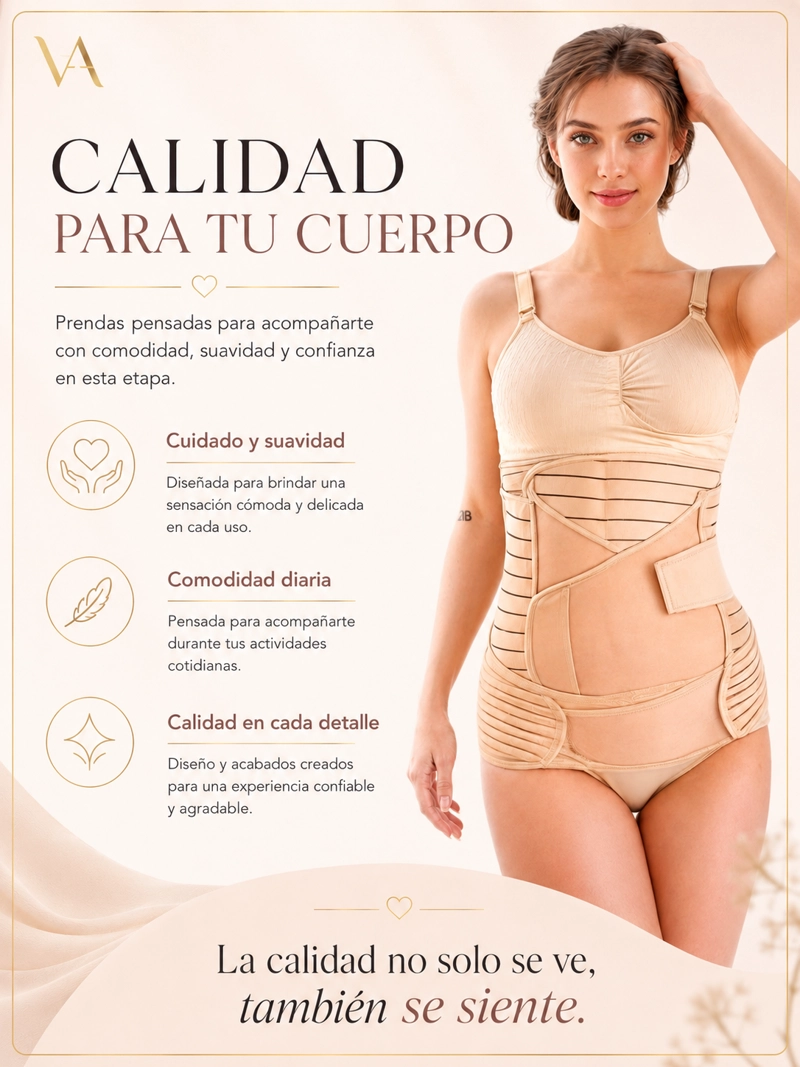 Faja Maternidad 3 En 1 Postparto - 6
