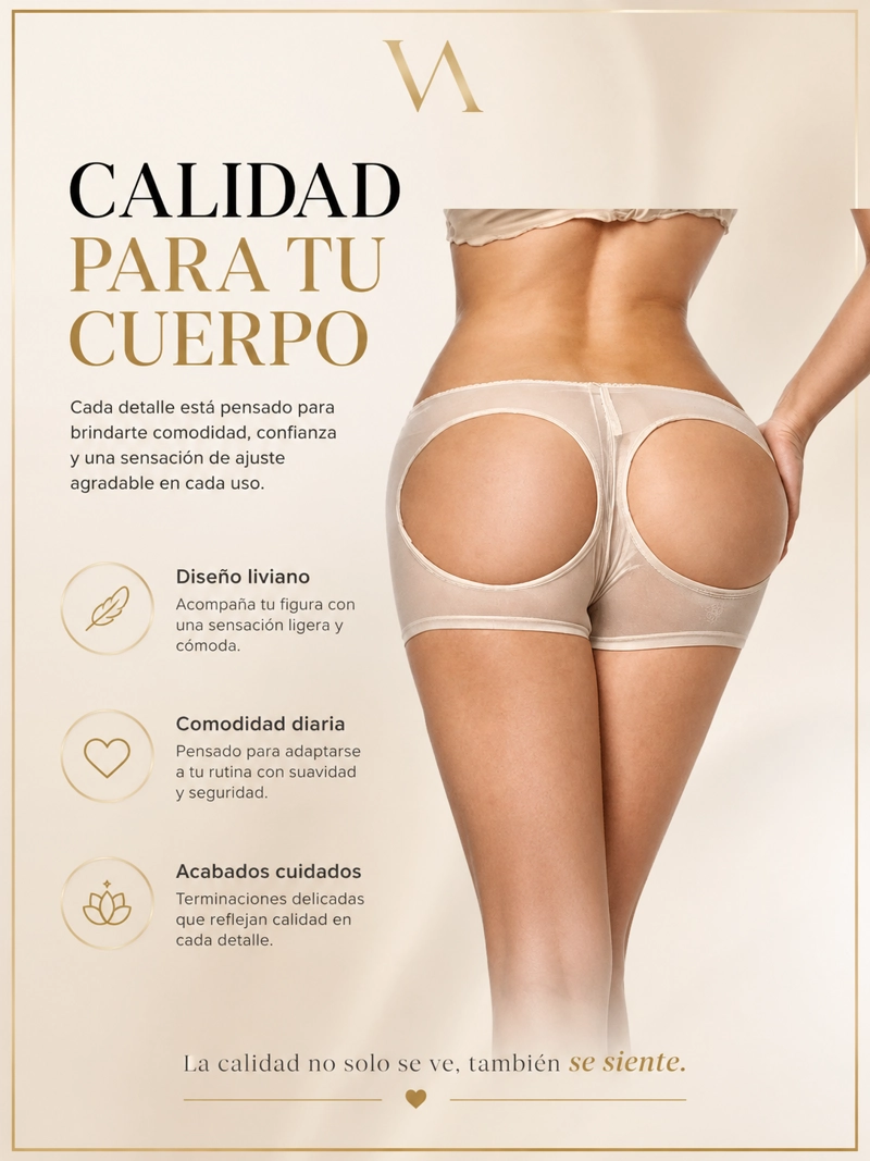 SHORT LEVANTA GLUTEOS MODELA REALZA LIVIANOS - 6