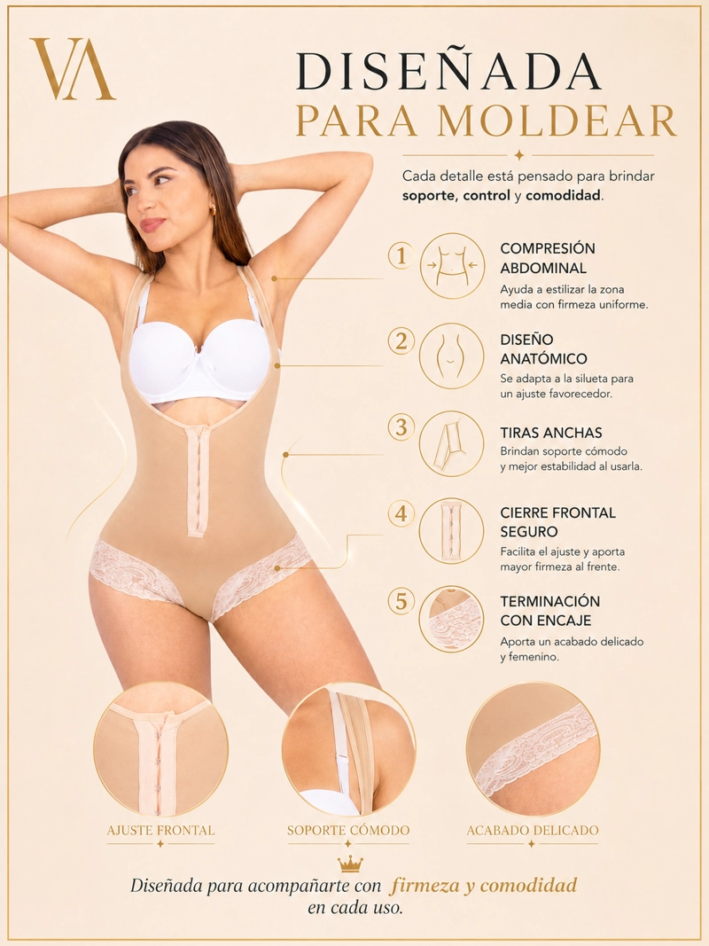BODY MUJER PREMIUM TIRAS GRUESAS MODA KING ORIGINALES - 5