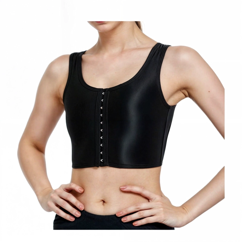 FAJA MUJER VICALLY FASHION BINDER TRANS CHALECO DE COMPRESION DE PECHOS - 3