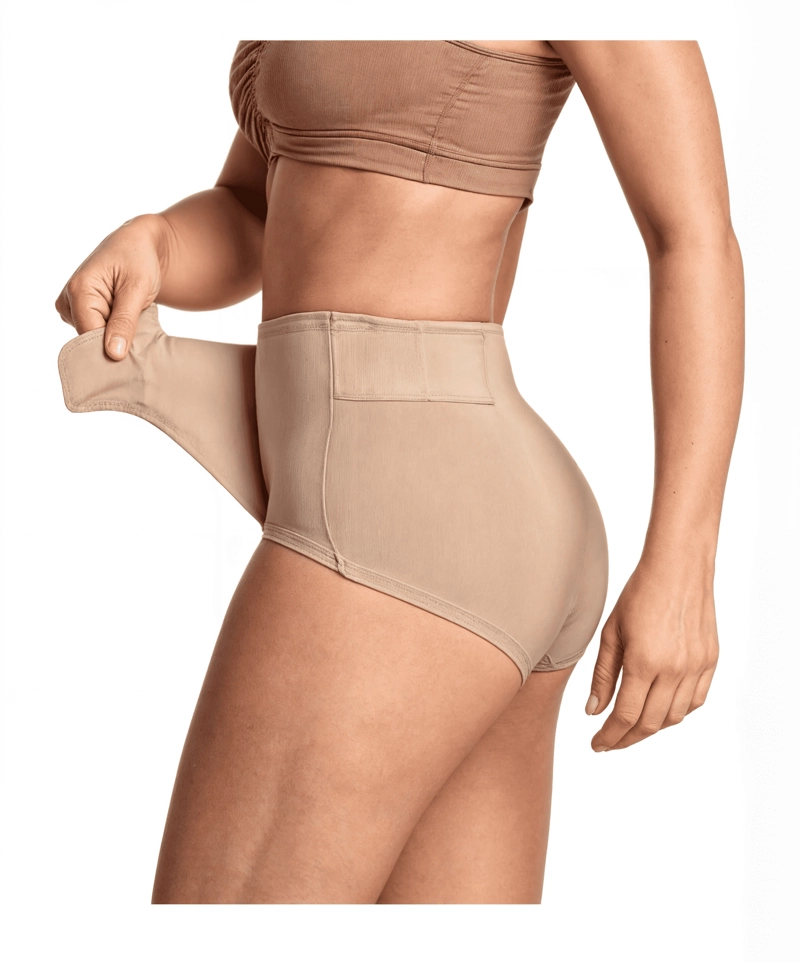 CALZÓN MUJER VICALLY FASHION REDUCTOR TIRO ALTO INVISIBLE CON AJUSTE DE VELCRO - 1