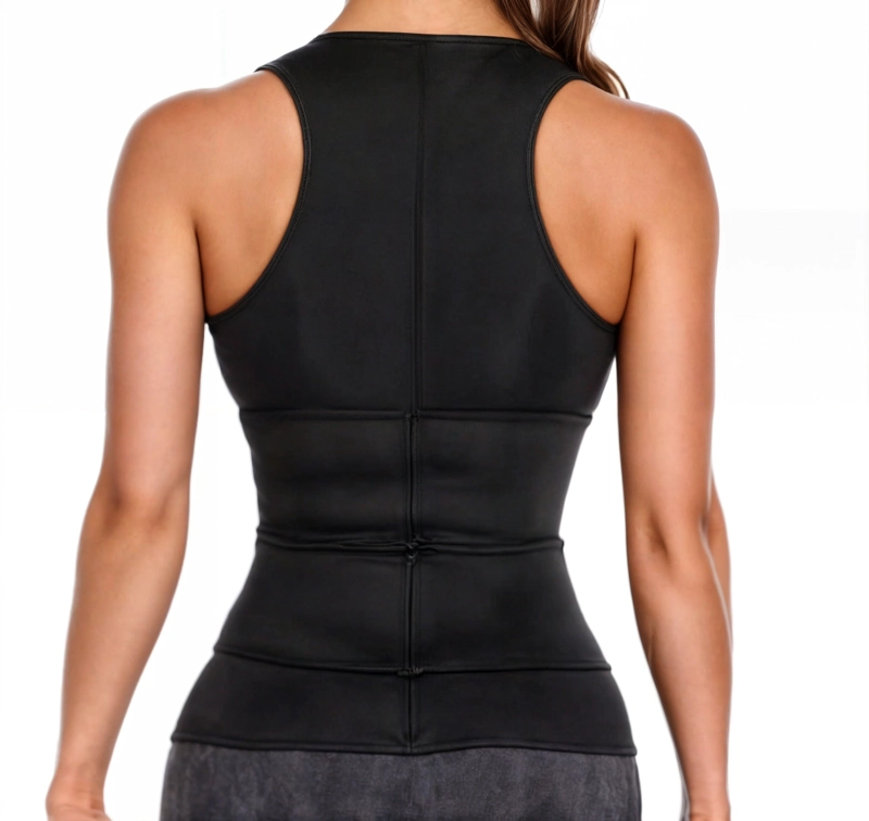 FAJA MUJER VICALLY FASHION DE NEOPRENO ENTRENADOR DE CINTURA TIPO CORSÉ CHALECO - 3