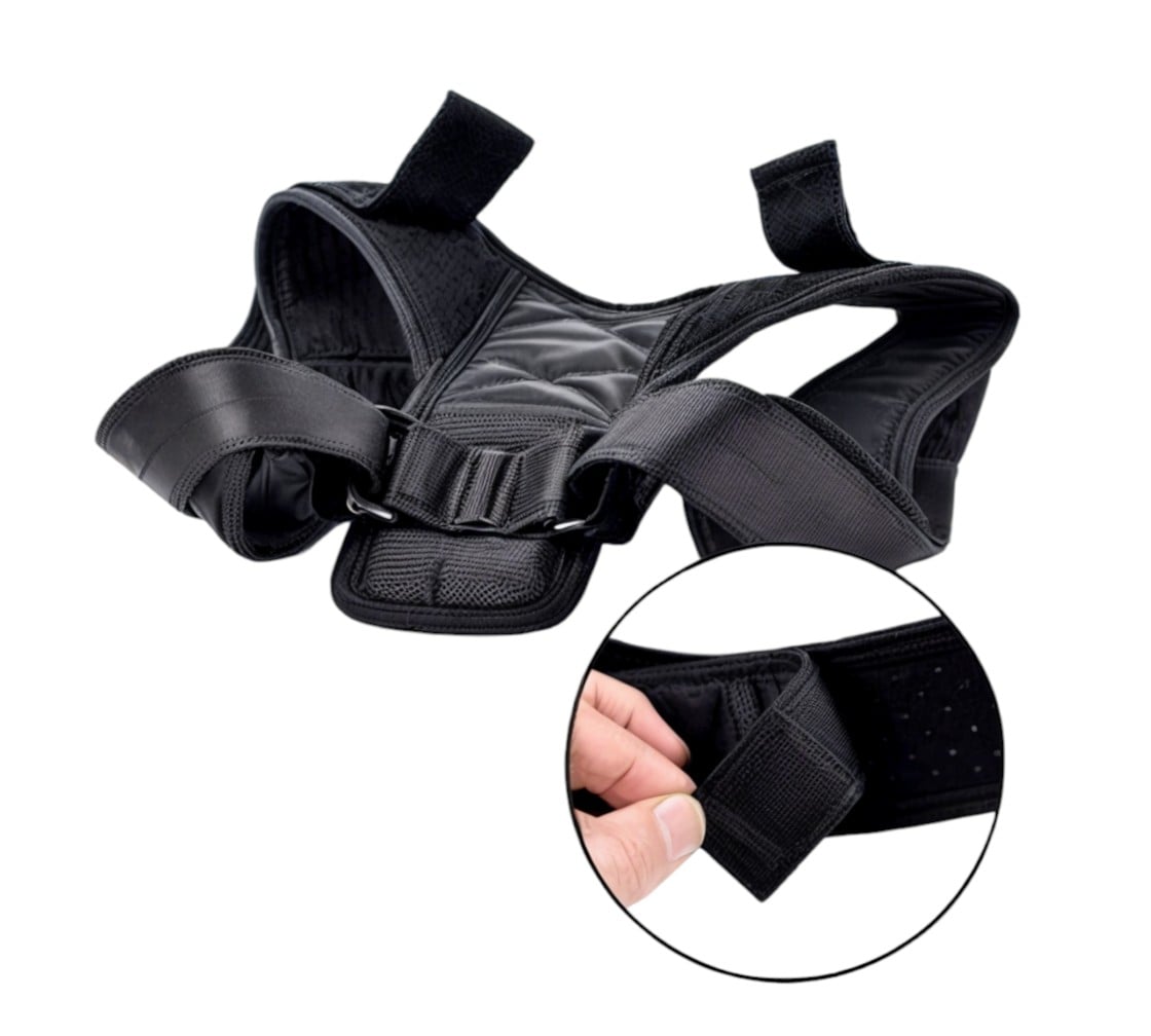 CORRECTOR VICALLY FASHION POSTURA ESPALDA ACOLCHADA UNISEX AJUSTABLE - 4