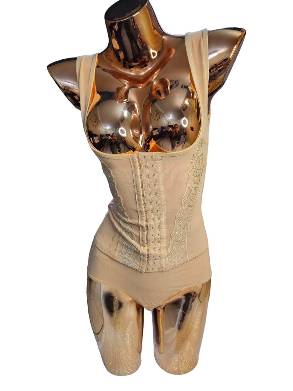 FAJA BODY CON 3 HILERAS DE BROCHE MOLDEADOR Y REDUCTOR - 1