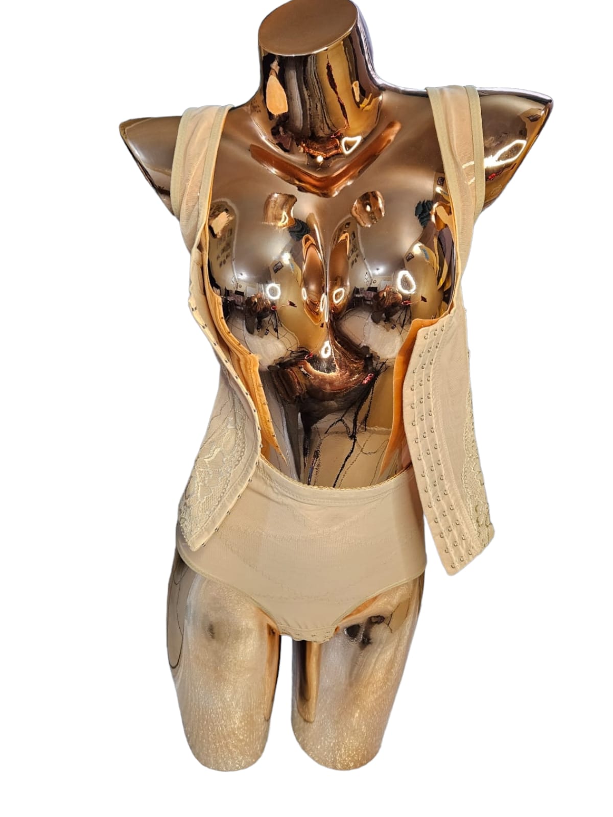FAJA BODY CON 3 HILERAS DE BROCHE MOLDEADOR Y REDUCTOR - 2