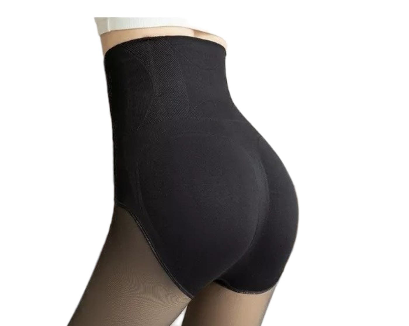 PANTY TRASLUCIDA CON FAJAEFECTO PIEL SIN MALLA CON POLAR - 4