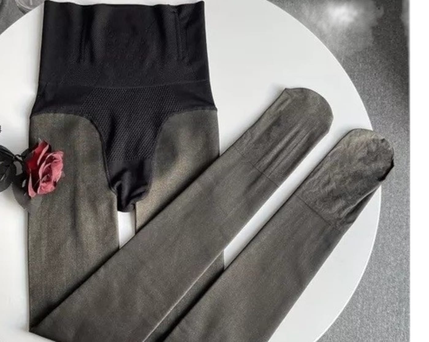 PANTY TRASLUCIDA CON FAJAEFECTO PIEL SIN MALLA CON POLAR - 5