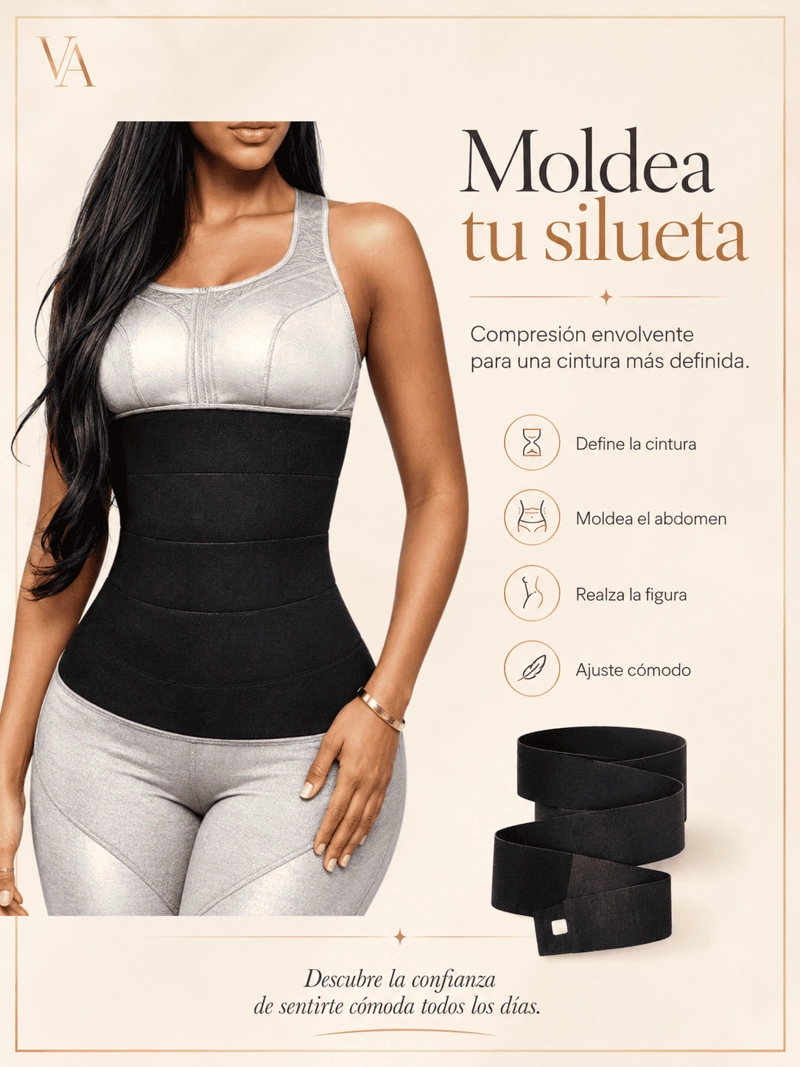 Faja Cinta Invisible Entrenadora De Cintura Vically Fashion - 9