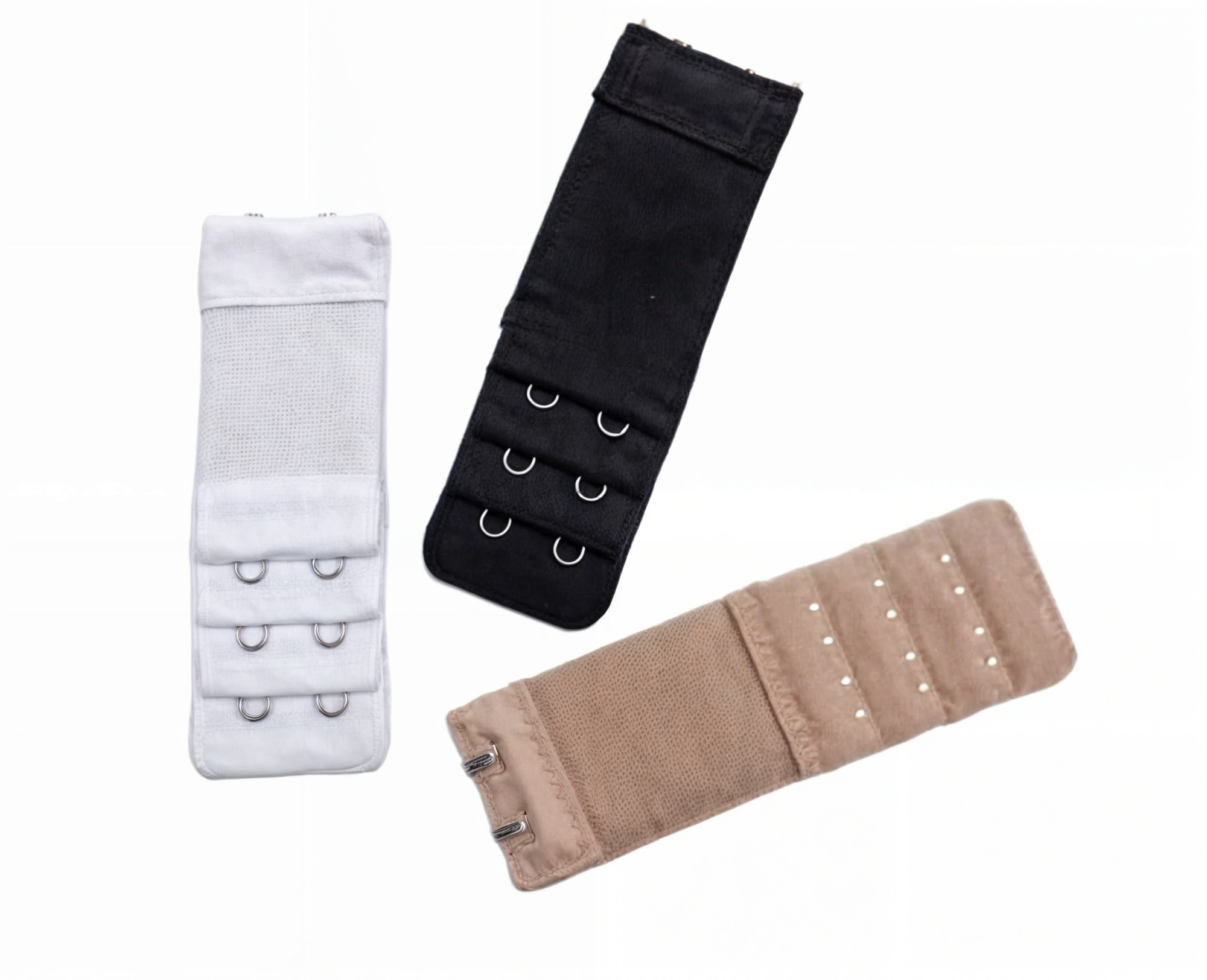 PACK X3 EXTENSORES PARA SOSTÉN MUJER VICALLY FASHION EXTENSORES 2 BROCHES - 1