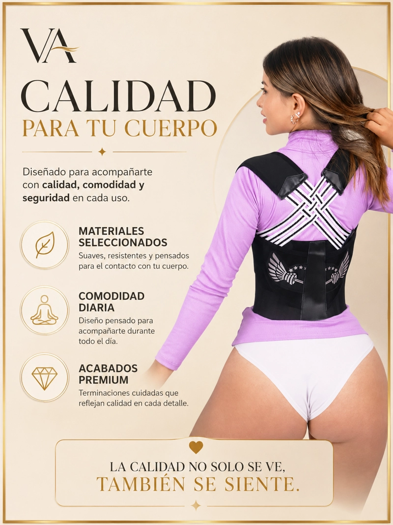 CHALECO UNISEX VICALLY FASHION CORRECTOR POSTURA MODA KING - 9