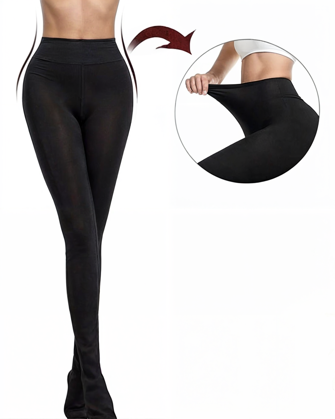 PANTY MUJER VICALLY FASHION TERMAL CON POLAR ELASTIZADA - 3