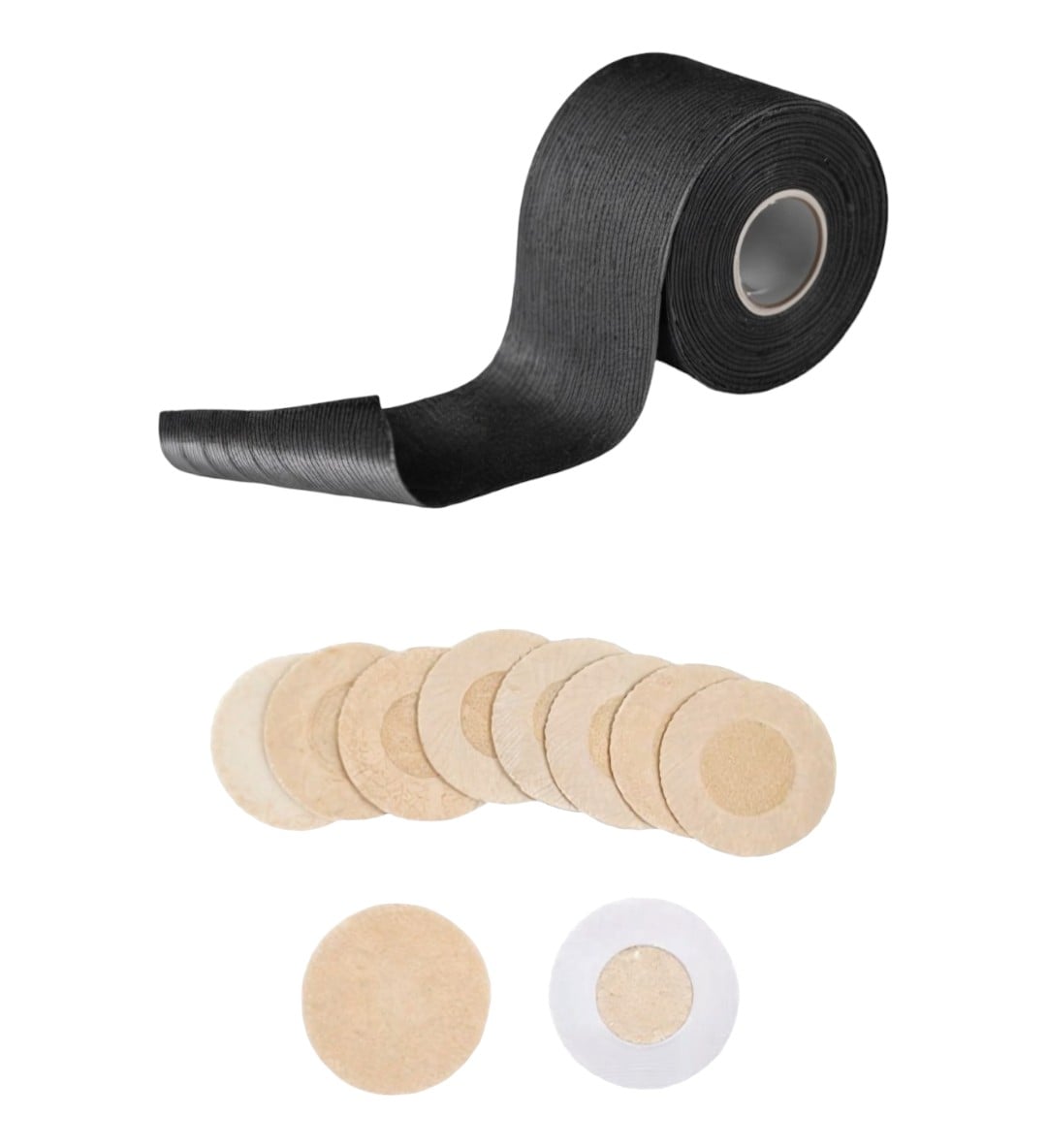 CINTA LEVANTA PECHO 5CM + 10 PEZONERAS DESECHABLES - 1