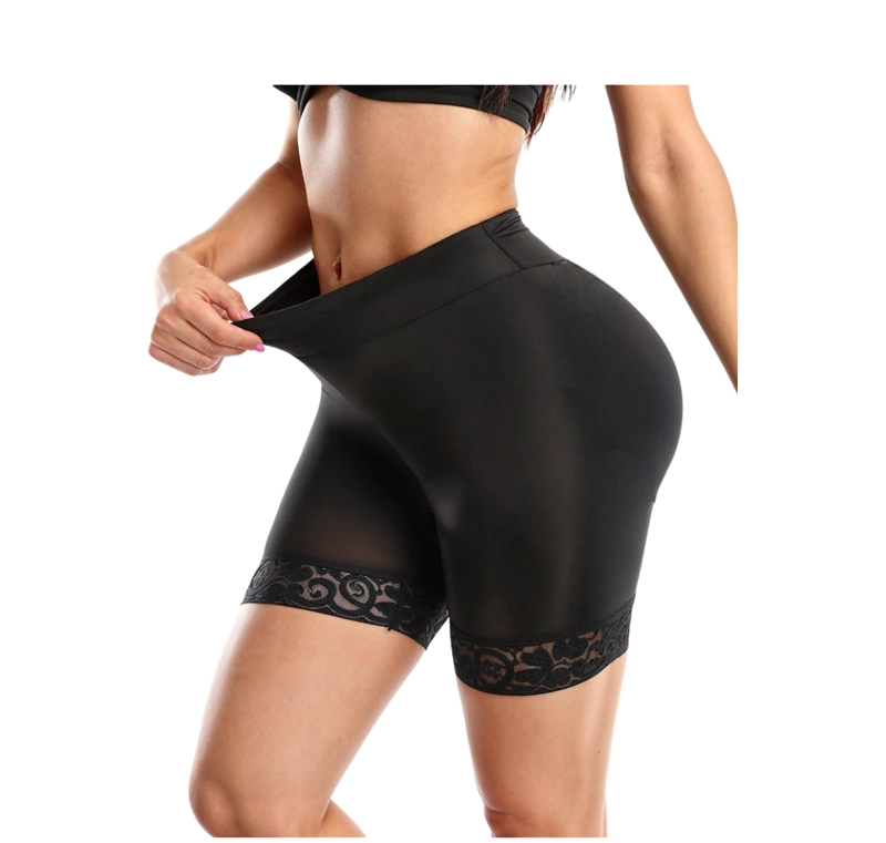FAJA SHORT CON VARILLAS Y SILICONA ANTIDESLIZANTE LEVANTA COLA - 1