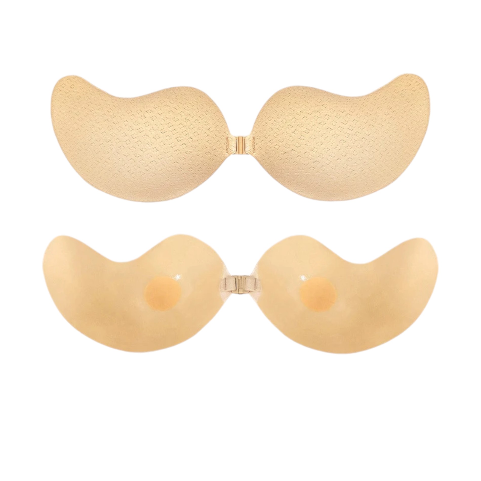 SOSTÉN MUJER VICALLY FASHION ADHERIBLE KISS BRA INVISIBLE FORMA DE MARIPOSA - 5