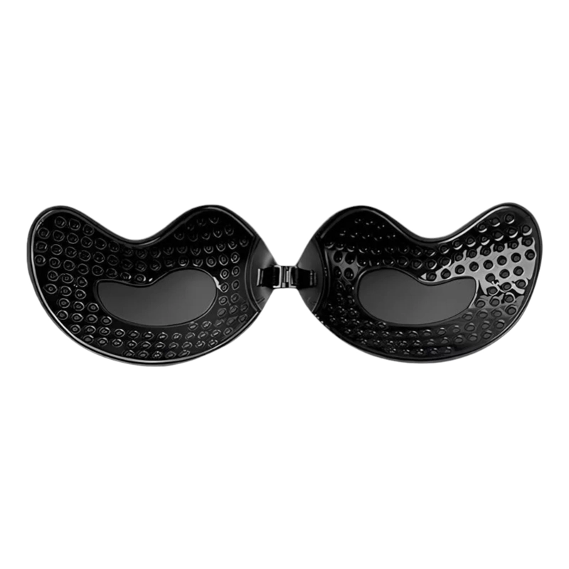 SOSTÉN MUJER VICALLY FASHION ADHERIBLE KISS BRA INVISIBLE FORMA DE MARIPOSA - 8