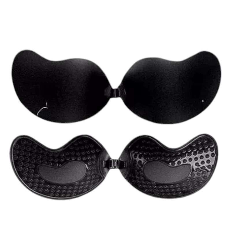 SOSTÉN MUJER VICALLY FASHION ADHERIBLE KISS BRA INVISIBLE FORMA DE MARIPOSA - 9