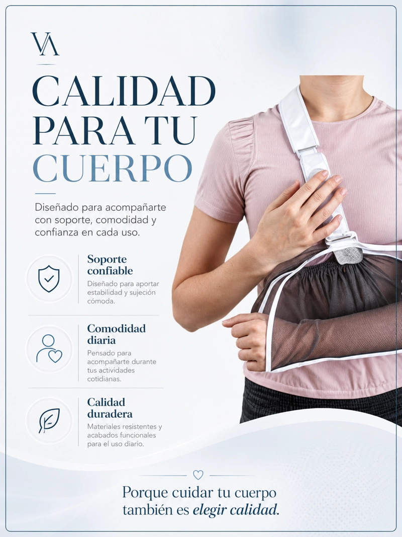 CABESTRILLO VICALLY FASHION INMOVILIZADOR ORTOPÉDICO MALLA BRAZO - 9
