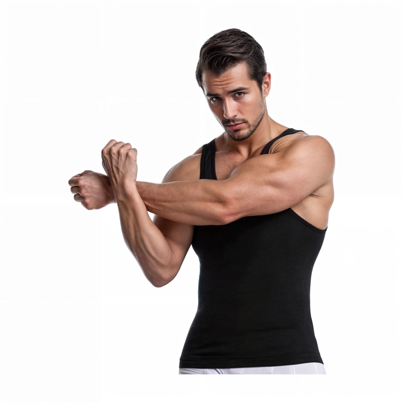 CAMISETA POLERA FAJA REDUCTORA COMPRESORA MODELADORA HOMBRE - 3