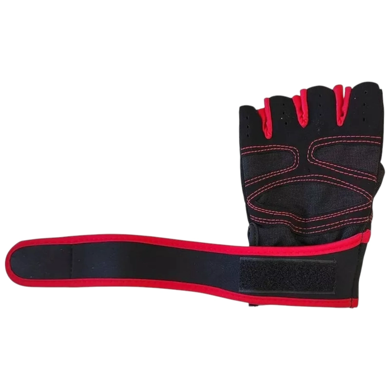GUANTES VICALLY FASHION GIMNASIO EJERCICIO PESAS TREKING MULTIFUNCIONAL - 10
