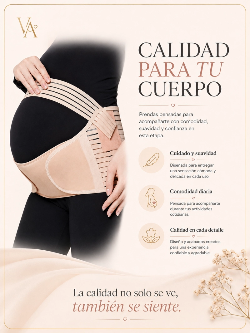 FAJA MUJER VICALLY FASHION PRENATAL 3 EN 1 MATERNAL - 6