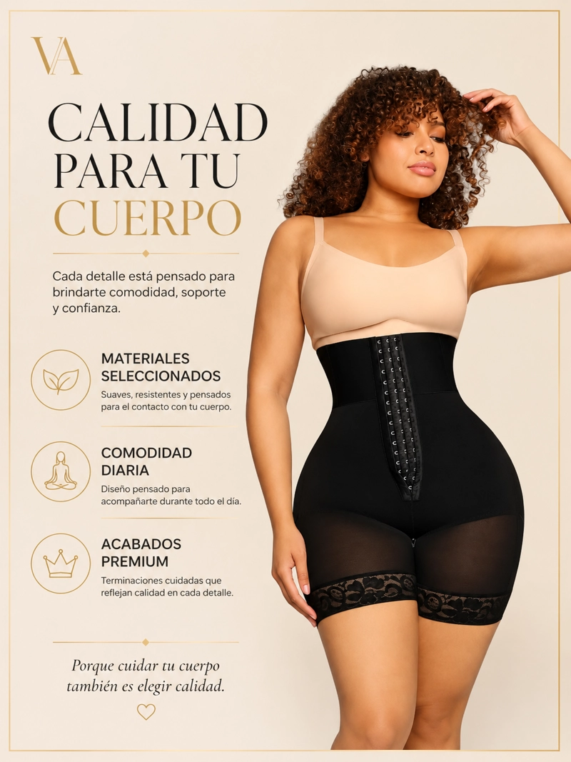 FAJA MOLDEADORA DE CINTURA ALTA CON REALCE DE GLUTEOS - 10