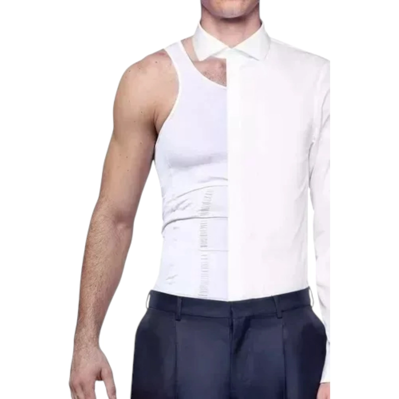 PACK 2 CAMISETA POLERA FAJA REDUCTORA COMPRESORA MODELADORA - 4