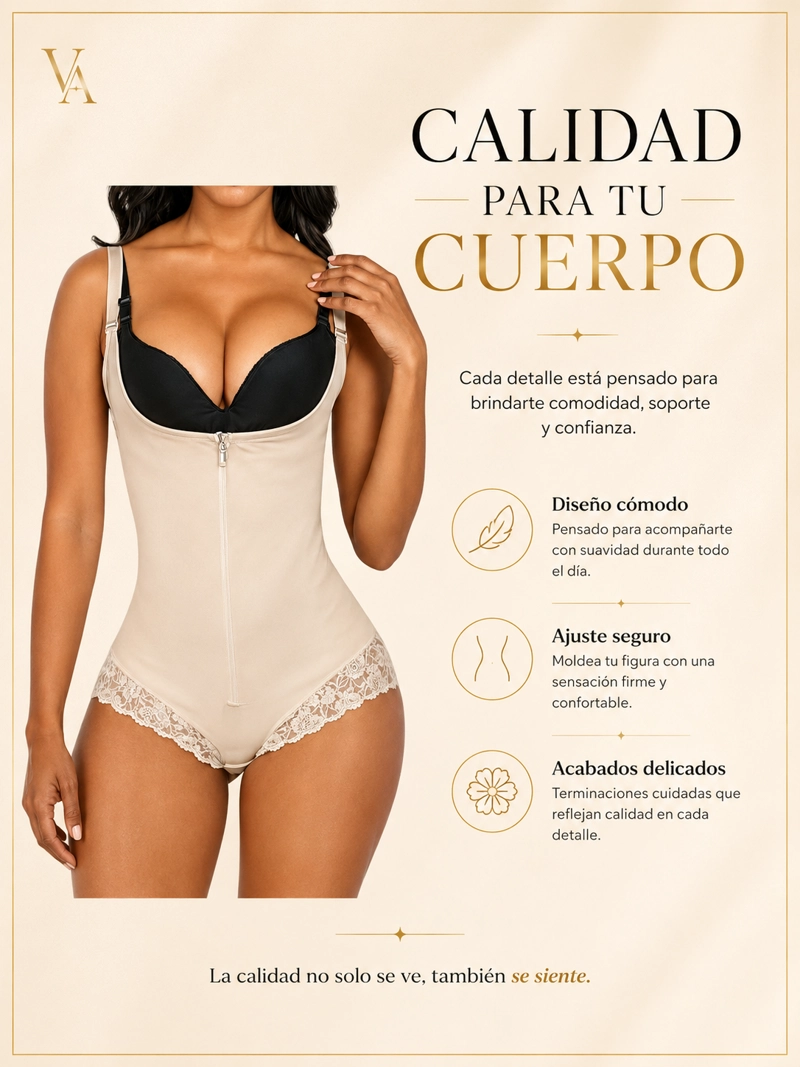 FAJA BODY ESTILO COLOMBIANA DE ALTA COMPRESION - 11