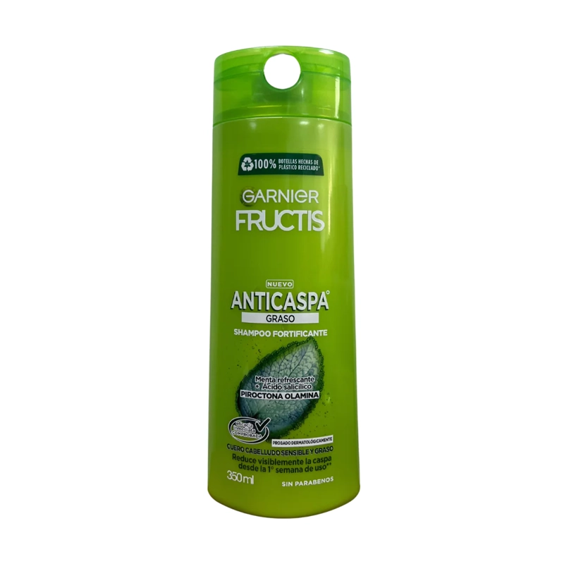 GARNIER SHAMPOO FRUCTIS ANTICASPA GRASO 350 ML - 1