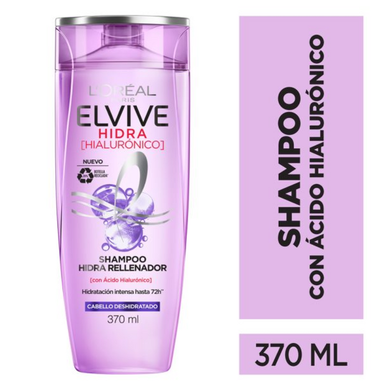 SHAMPOO L'ORÉAL ELVIVE HIALURÓNICO 370 ML - 1