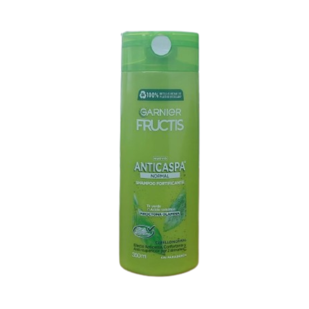 Shampoo Fructis Fortificante Garnier Anticaspa Normal 350ml - 1