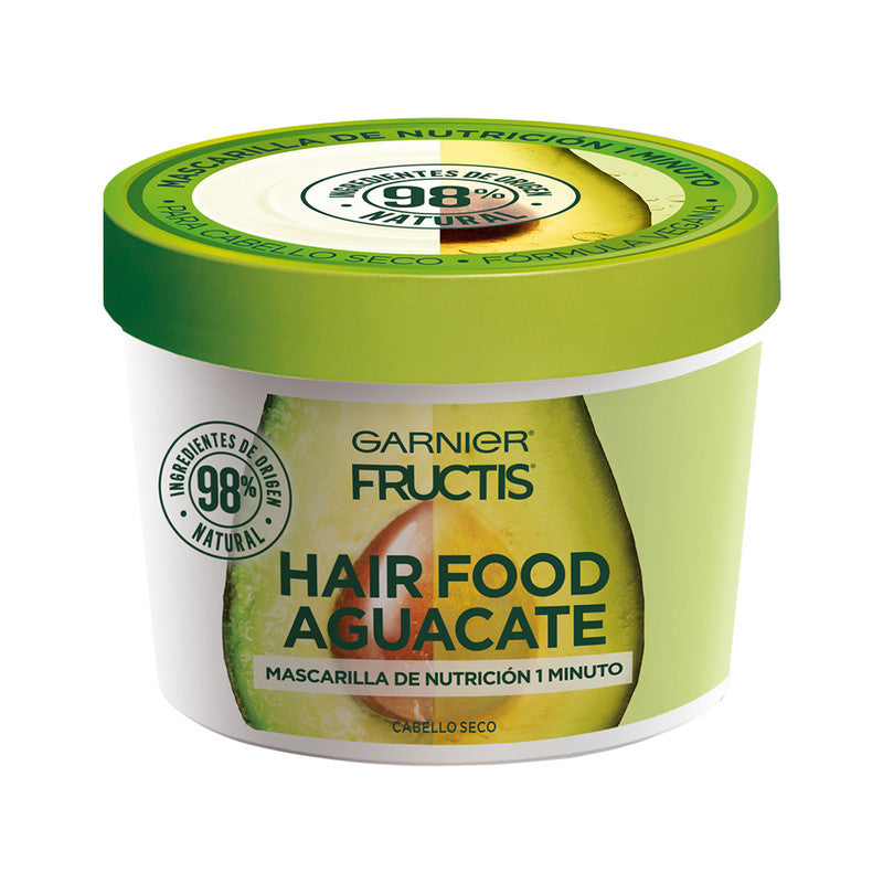 MASCARILLA FRUCTIS HAIR FOOD AGUACATE CABELLO SECO 350 ML - 1