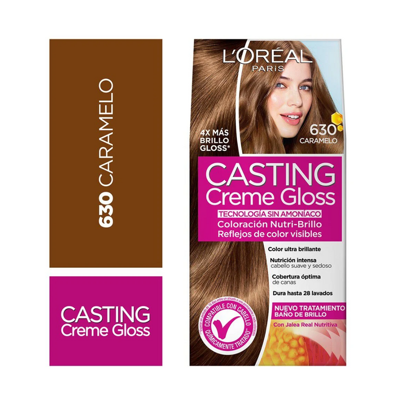 TINTE L'ORÉAL CASTING CREME GLOSS 630 CARAMELO - 1