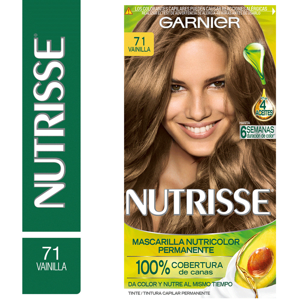 TINTE GARNIER NUTRISSE 71 VAINILLA - 1
