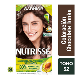 TINTE GARNIER NUTRISSE 52 CHOCOLATE TONKA - 1