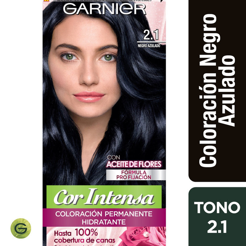 TINTE COR INTENSA 2.1 NEGRO AZULADO GARNIER - 1