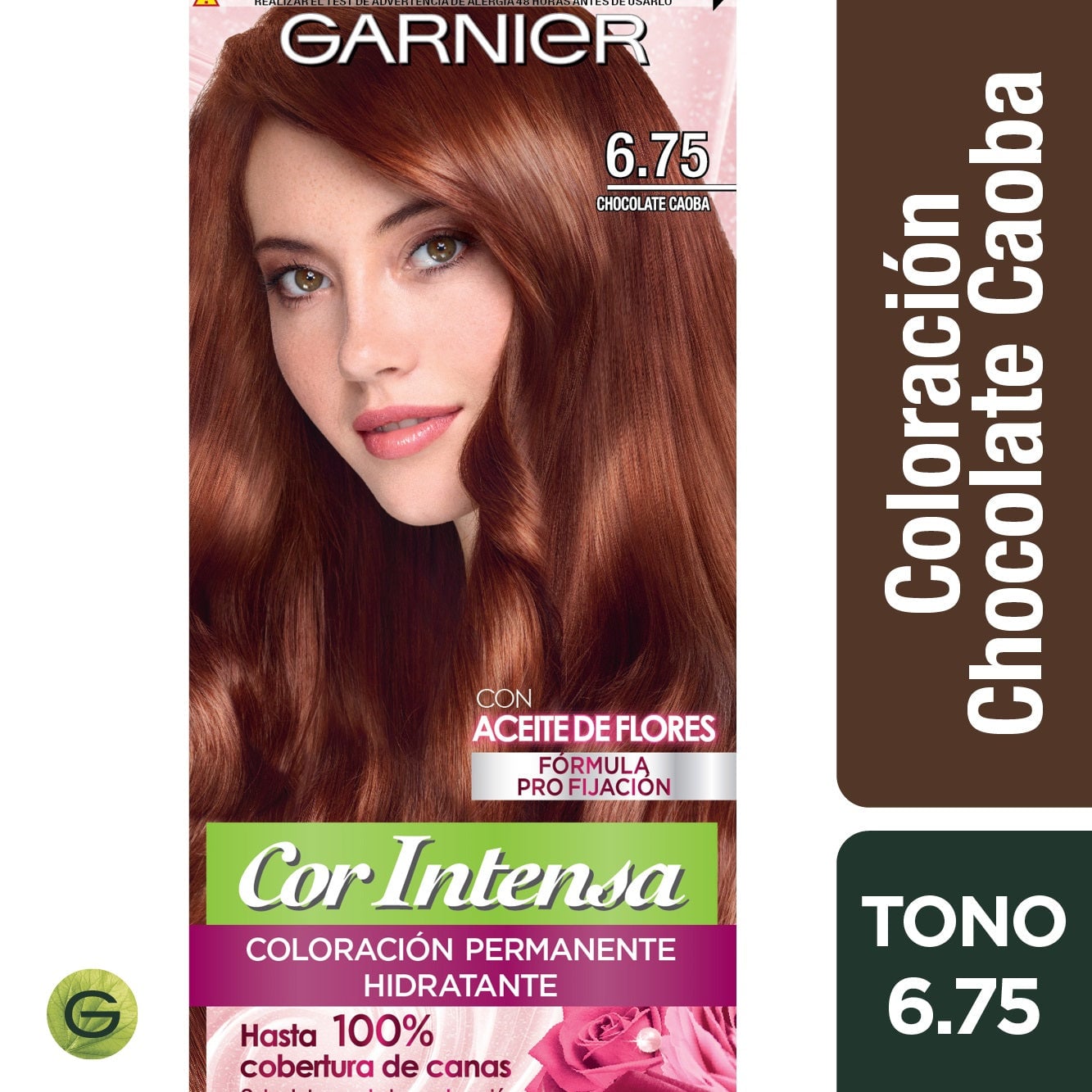 TINTE COR INTENSA 6.75 CHOCOLATE CAOBA GARNIER - 1